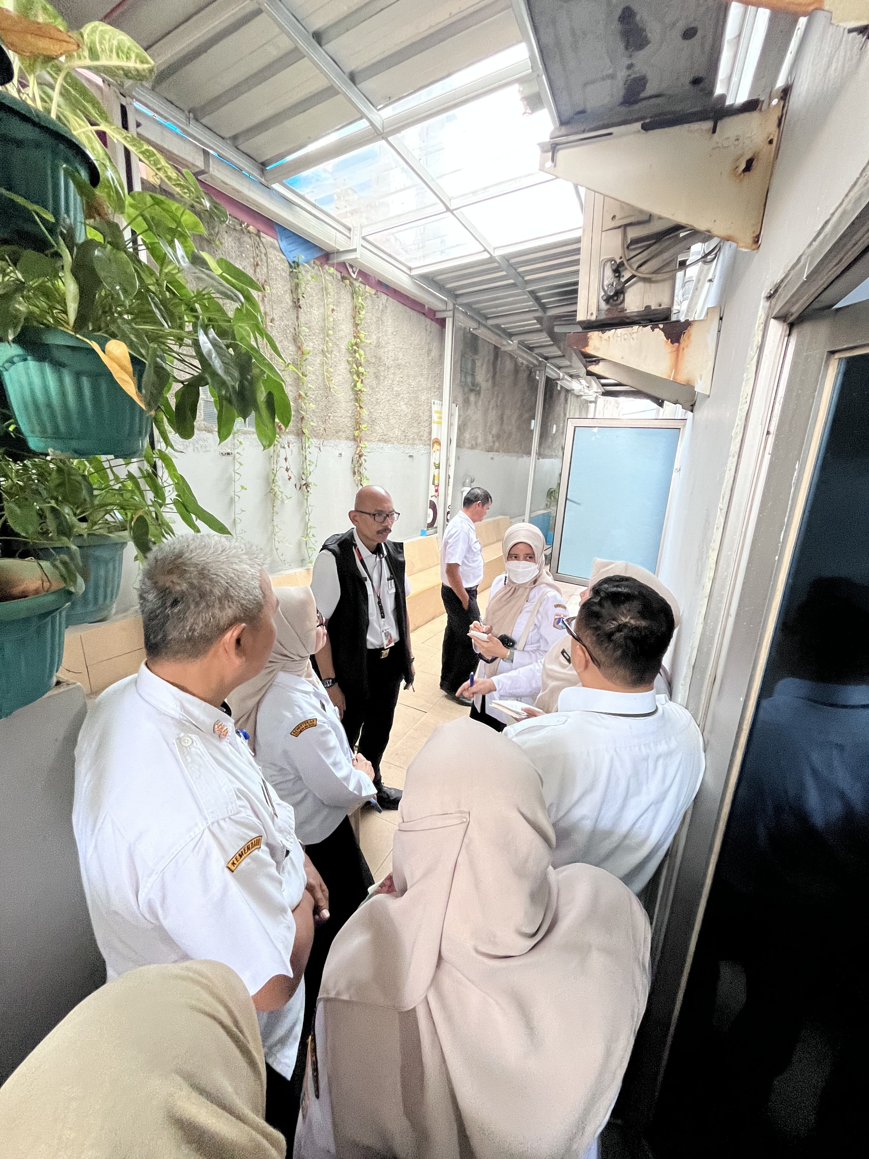 Peninjauan Puskesmas Kecamatan Koja 5