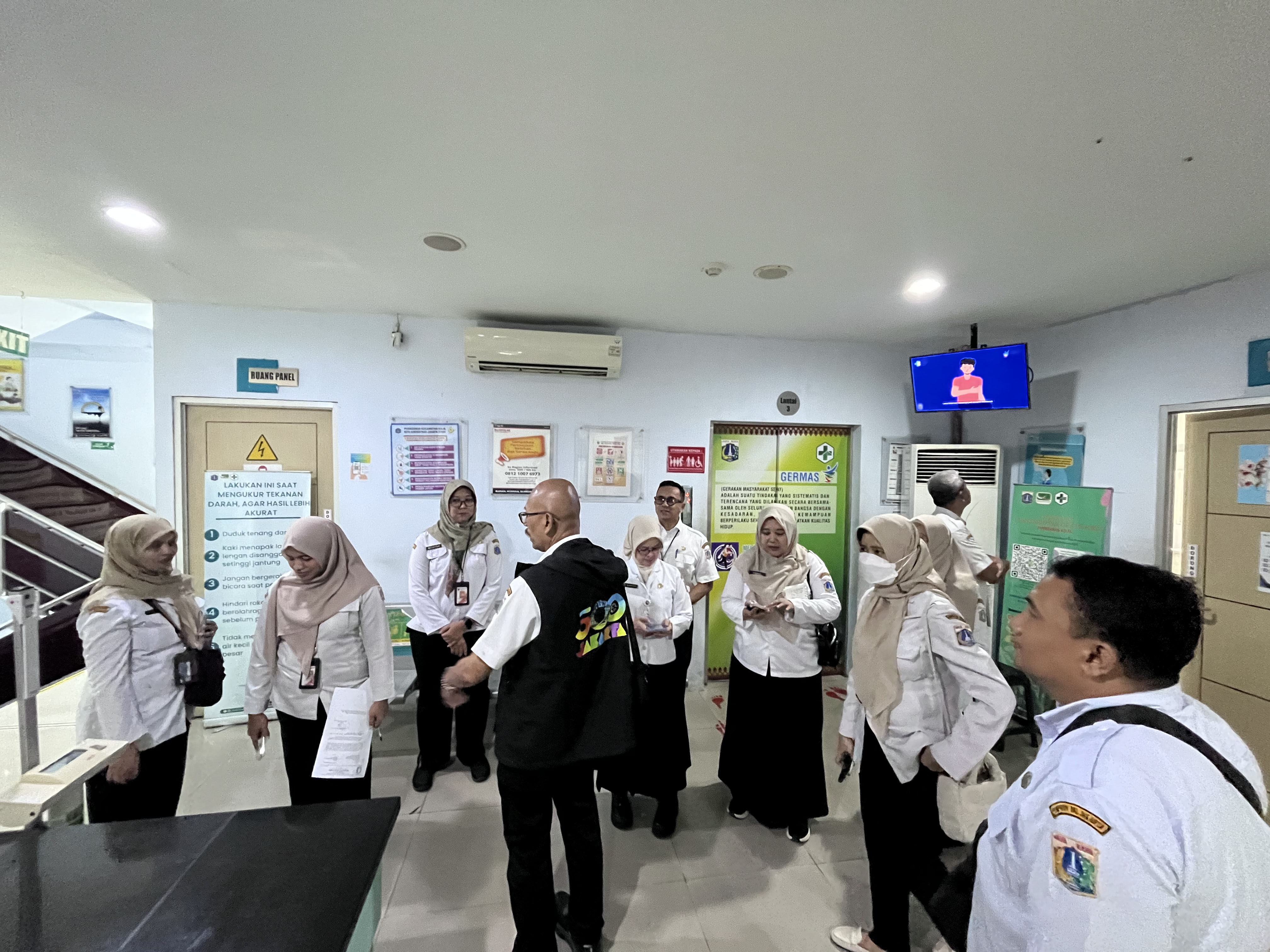 Peninjauan Puskesmas Kecamatan Koja 1