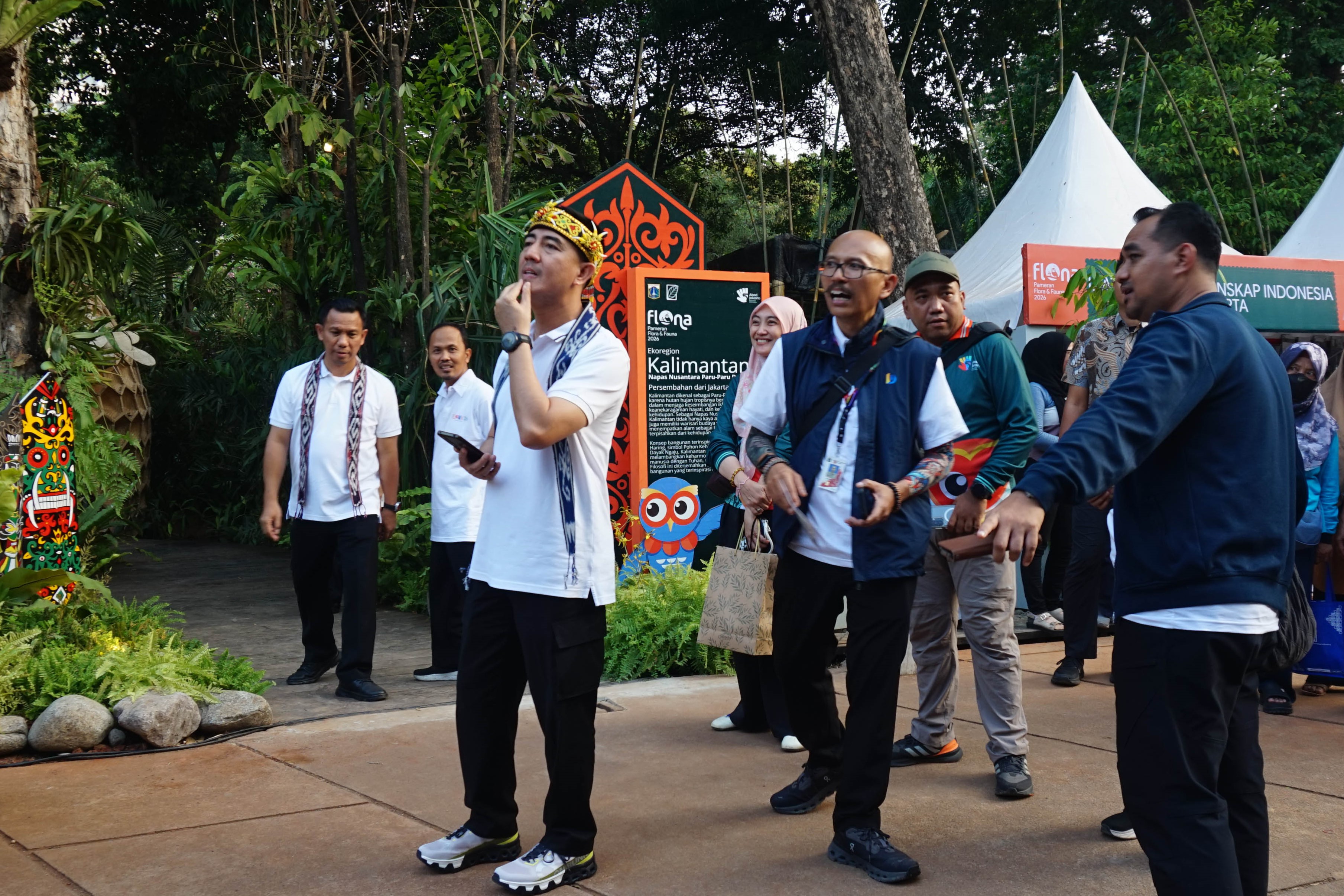 Flona Jakarta 2026 Resmi Dibuka, Jakarta Utara Hadirkan Pesona Ekoregion Kalimantan 4