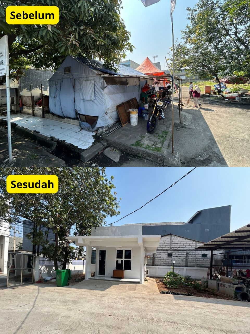 Peninjauan Lapangan ke Gudang Satpol PP di Kelurahan Tugu Selatan 2