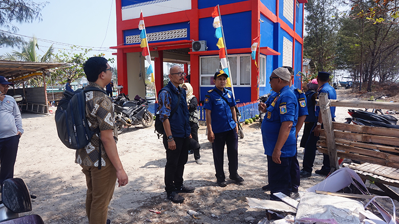 Peninjauan Lapangan Melihat Potensi dan Monitoring Pembangunan Pos Damkar di Wilayah Kabupaten Administrasi Kepulauan Seribu 2
