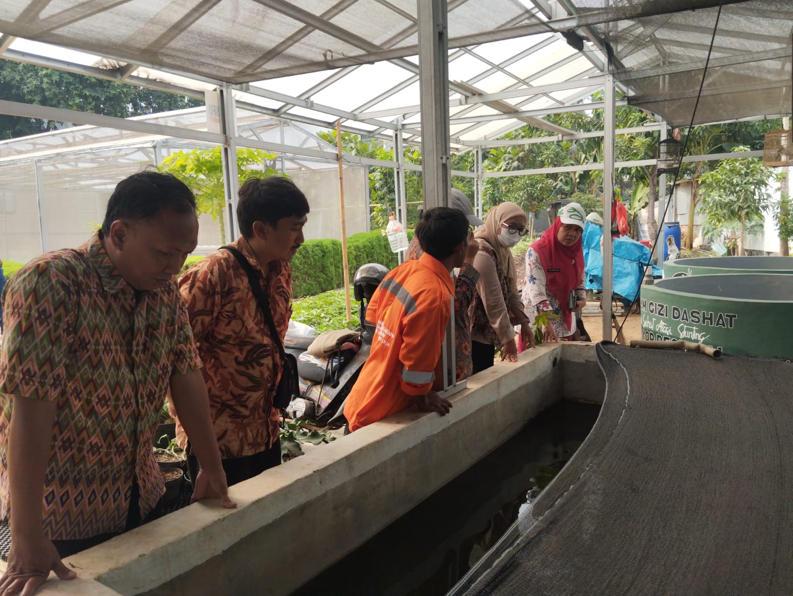 Peninjauan Urban Farming Kebun Pegangsaan Dua Menanam (Gangnam) 2