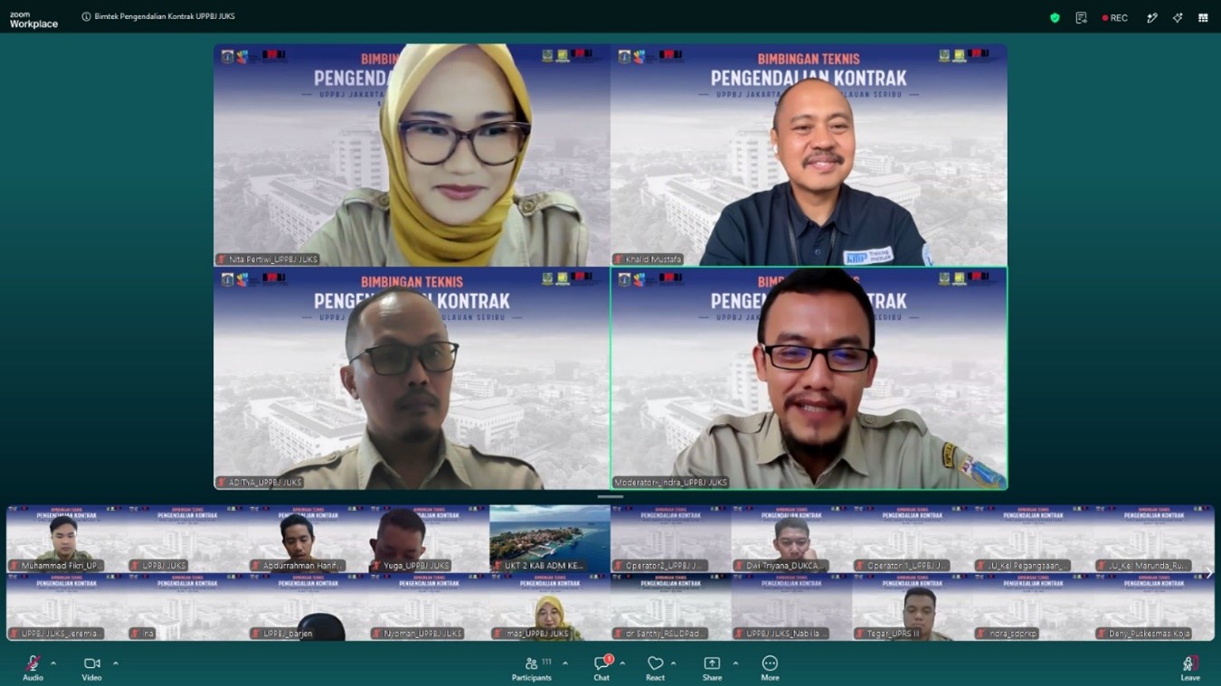 Bimbingan Teknis Pengadaan Barang/Jasa dengan tema โPengendalian Kontrakโ 6