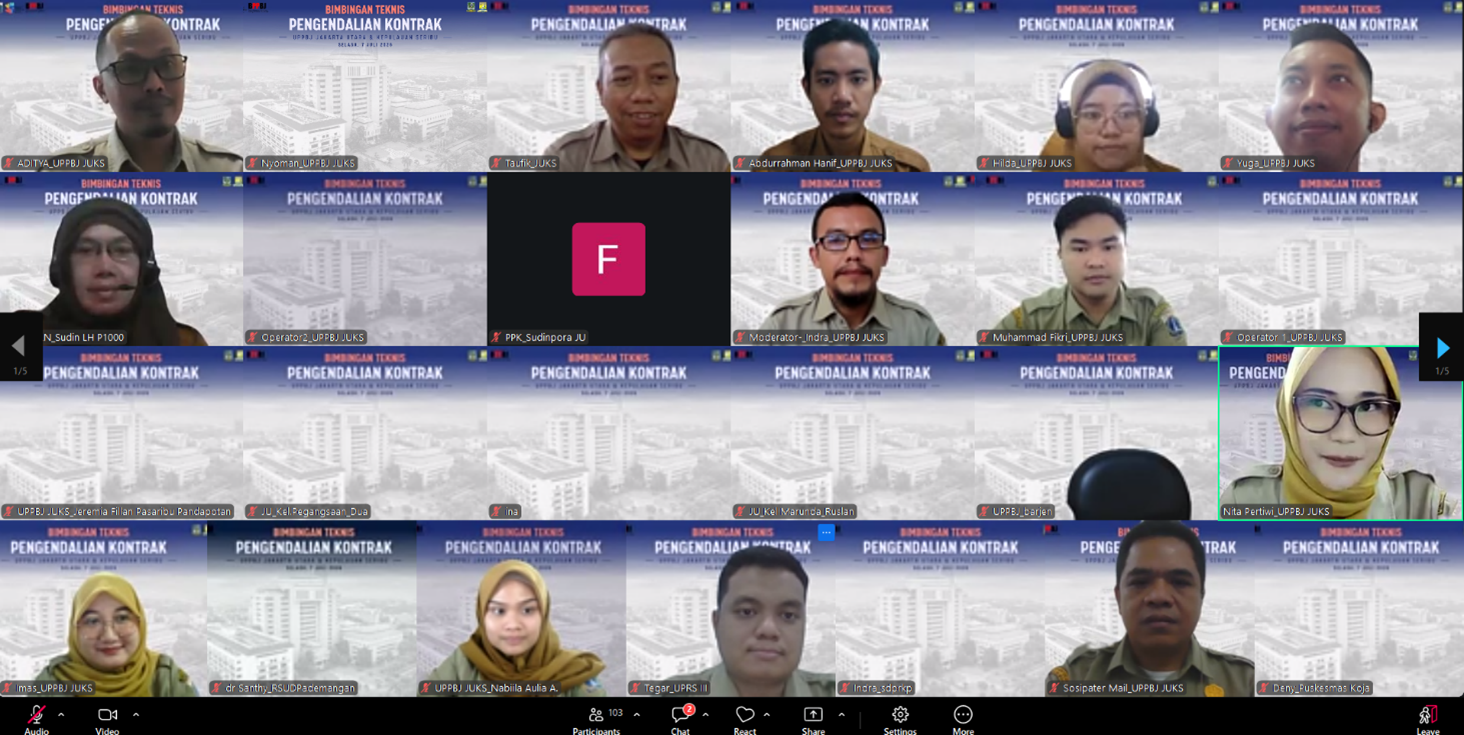 Bimbingan Teknis Pengadaan Barang/Jasa dengan tema โPengendalian Kontrakโ 3