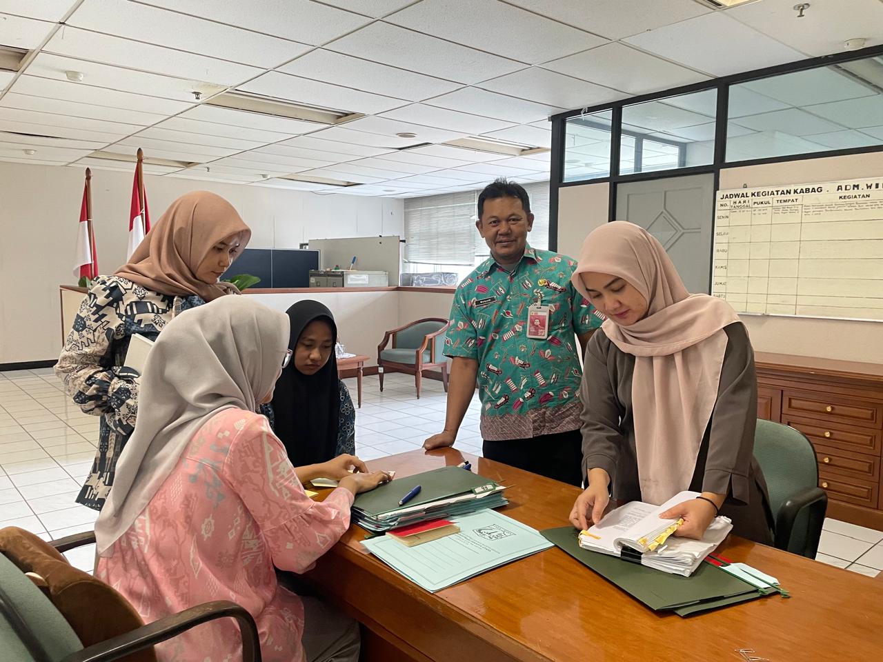 Monitoring dan Evaluasi Pengelolaan Kearsipan Pada Unit Pengolah Di Setko Jakarta Utara 2