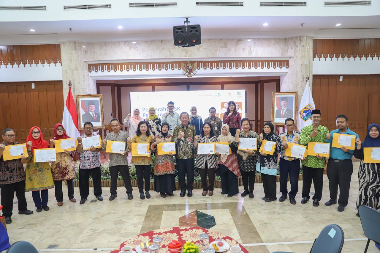 Penyerahan SK Pensiun BUP 1 Februari 2025 2