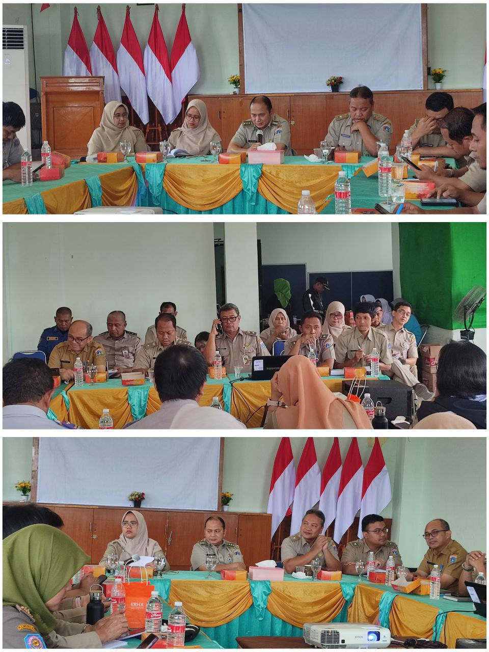 Pelaksanaan Rapat Koordinasi Tingkat Kecamatan (Rakorcam) di Kantor Lurah Warakas, Tanjung Priok 3