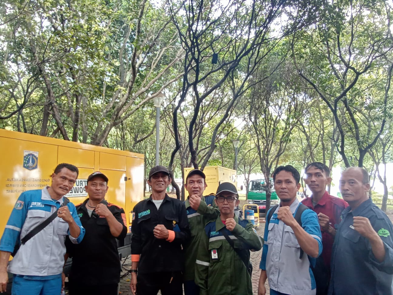 Pelayanan Daya Listrik dengan Genset pada Kegiatan Pelantikan Kepala Daerah Hasil Pilkada Serentak Tahun 2024, Penyambutan, Serah Terima Jabatan, dan Pidato Sambutan Gubernur dan Wakil Gubernur DKI Jakarta Masa Jabatan Tahun 2025-2030 9