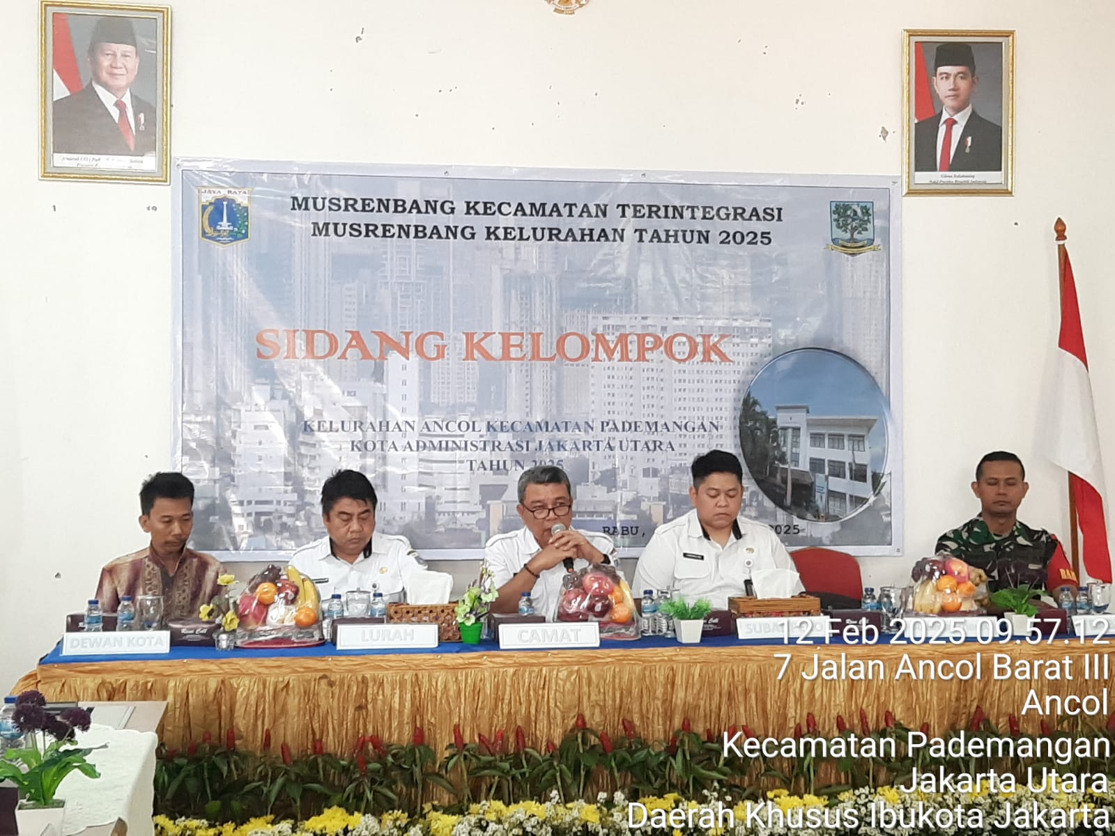 Sidang Kelompok (Musrenbang) Kelurahan Ancol 2