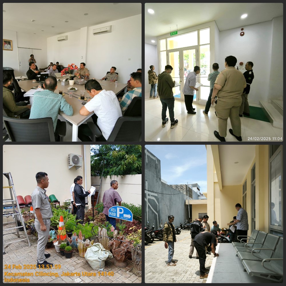 Pemeriksaan Pengukuran Volume Fisik Kantor Lurah Sukapura oleh BPK 5