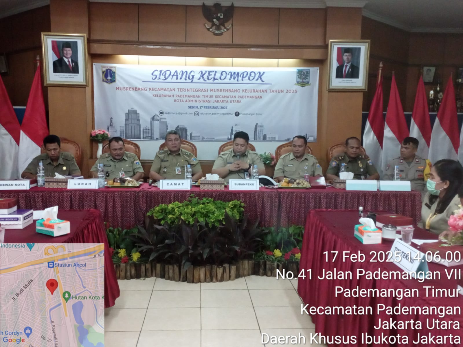 Sidang Kelompok (Musrenbang) Kelurahan Pademangan Timur 1
