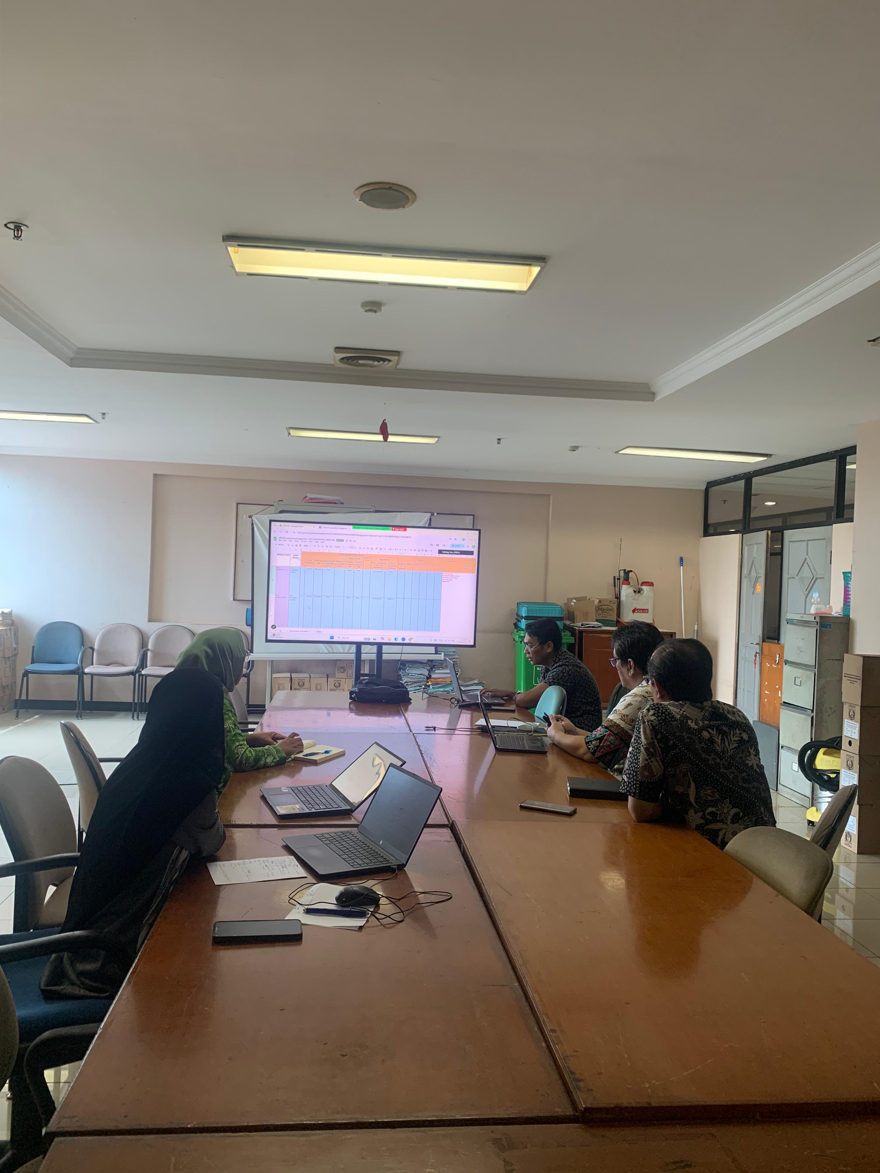 Rapat Input Target Cascading Kamis 13 Maret 2025 1
