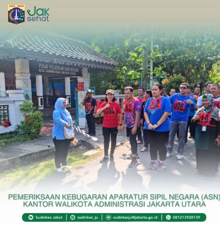 CEK KESEHATAN & PENGUKURAN KEBUGARAN ASN KANTOR WALIKOTA JAKARTA UTARA 3
