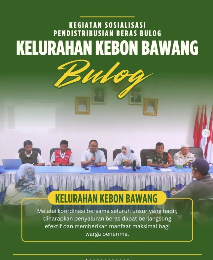 Rapat Persiapan Distribusi Bulog Bulan Oktober November 2025 1
