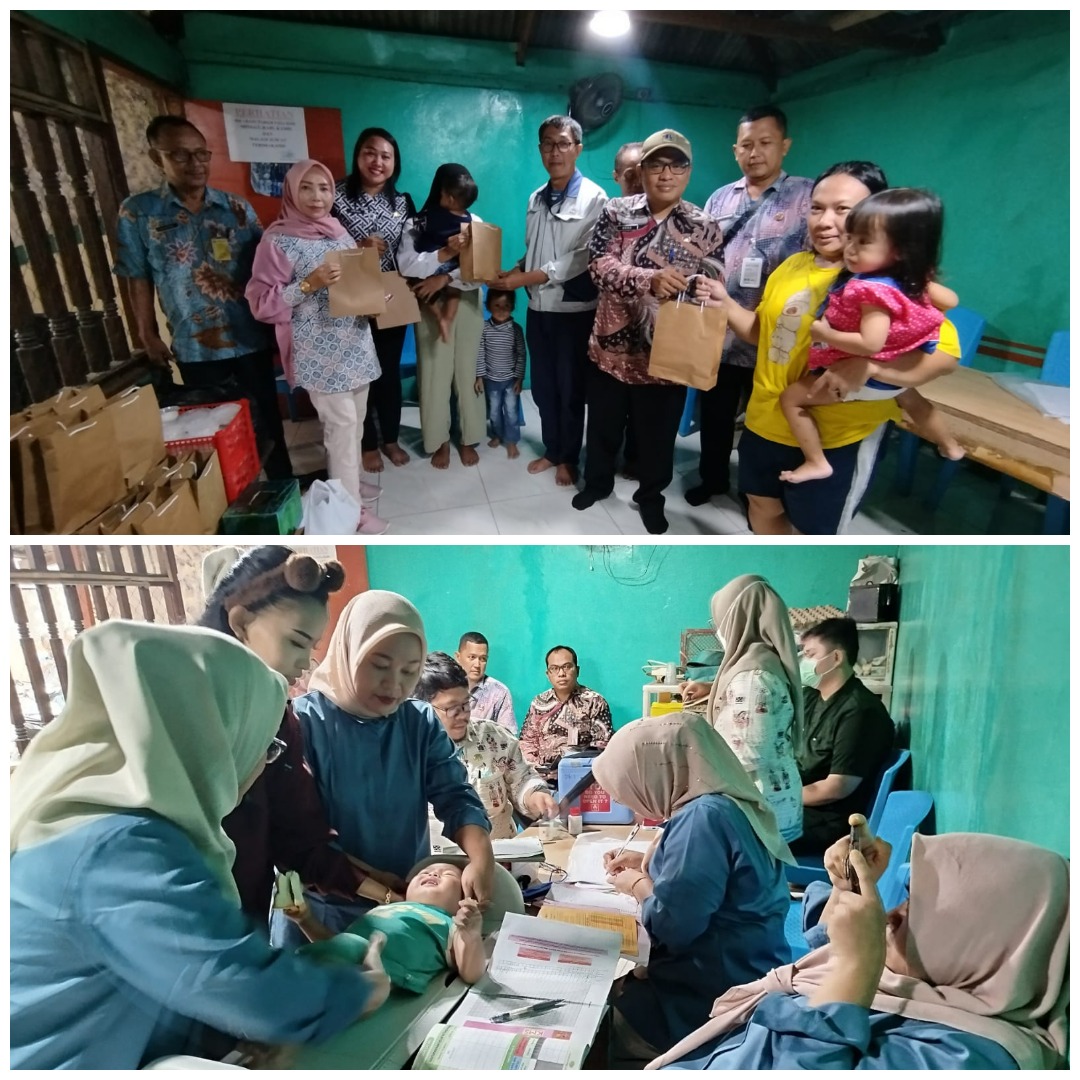 Sinergi Kelurahan Ancol dan CSR PT Asahimas Flat Glass dalam Pemberian PMT Balita 2