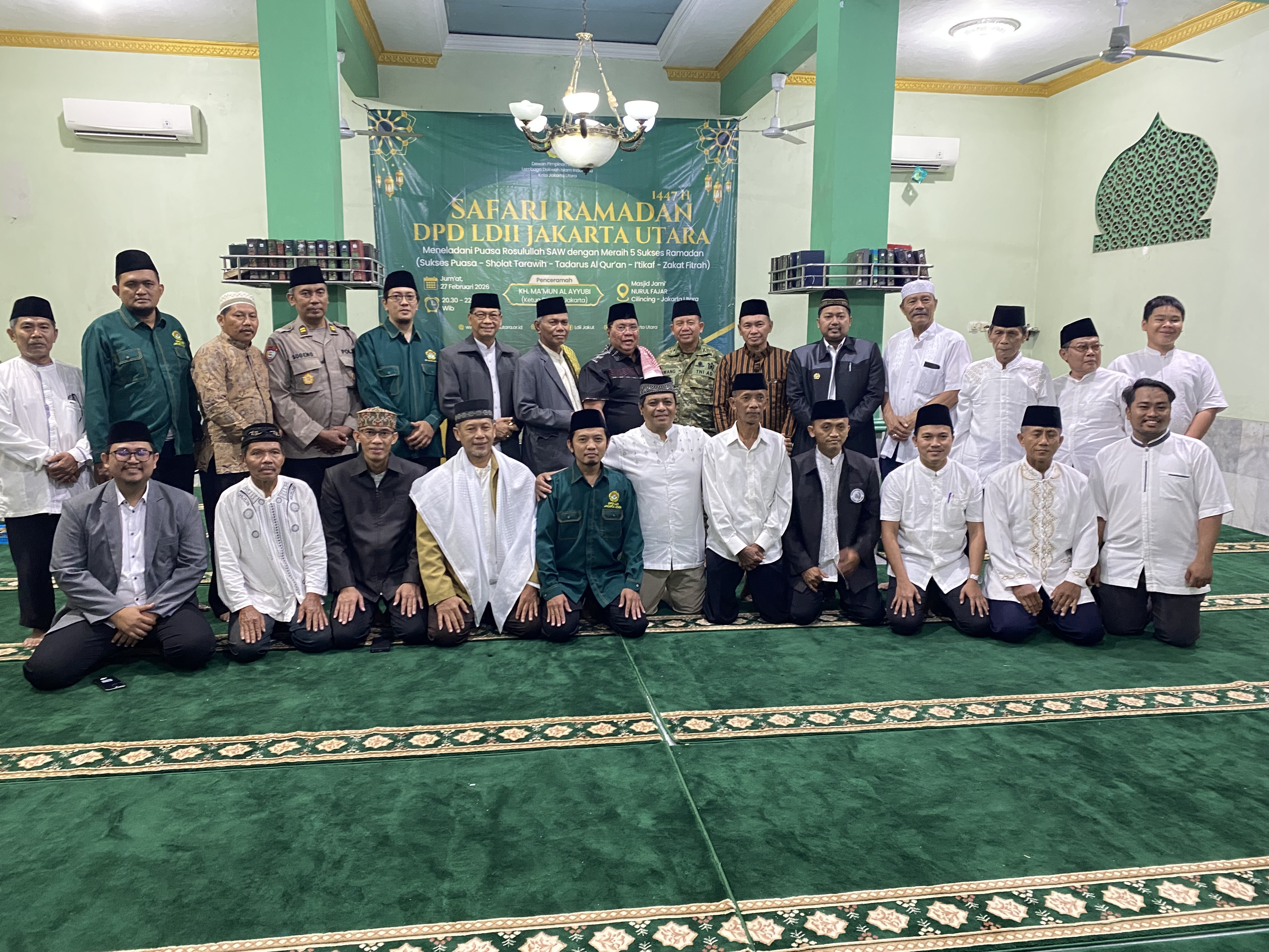 Lurah Cilincing Menghadiri Kegiatan Safari Ramadhan DPD LDII Jakarta Utara 1447 H 3