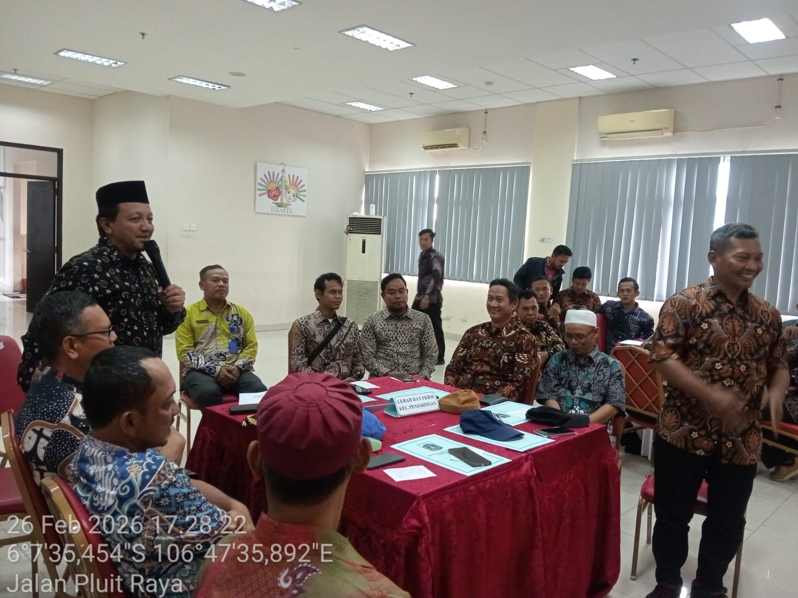Pengesahan Anggota FKDM Kelurahan Penjaringan di Kecamatan Penjaringan dan Pengarahan Tim Wasdin Se-Kecamatan Penjaringan 6