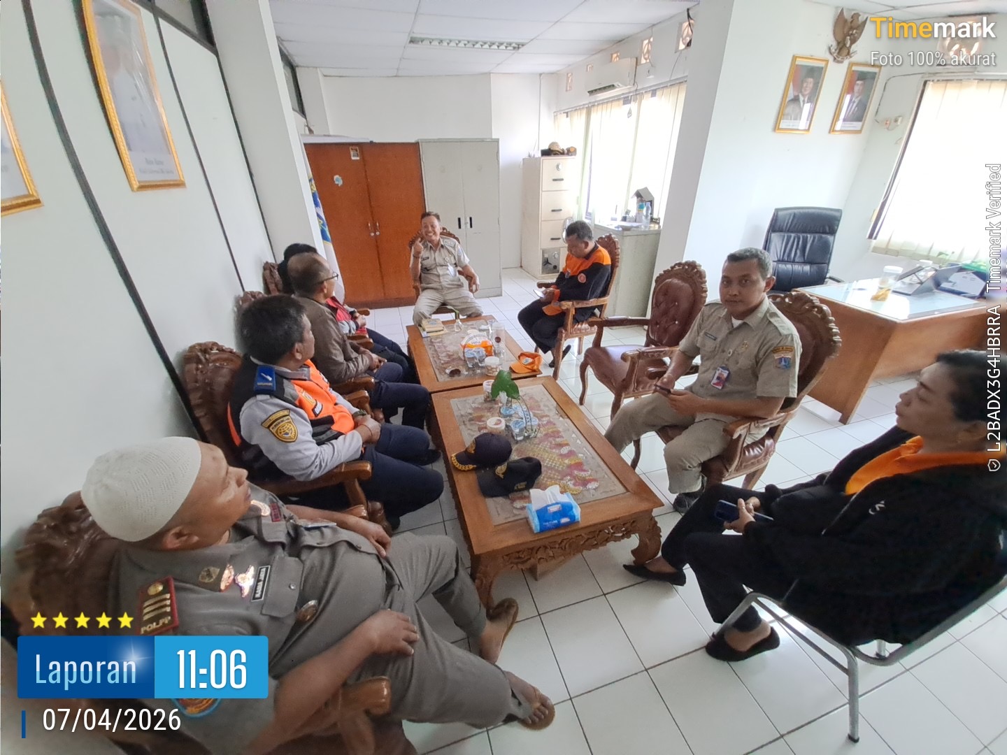 Rapat Koordinasi Kelurahan Cilincing Bahas Tinjak Lanjut Laporan di Wilayah Kelurahan Cilincing 3