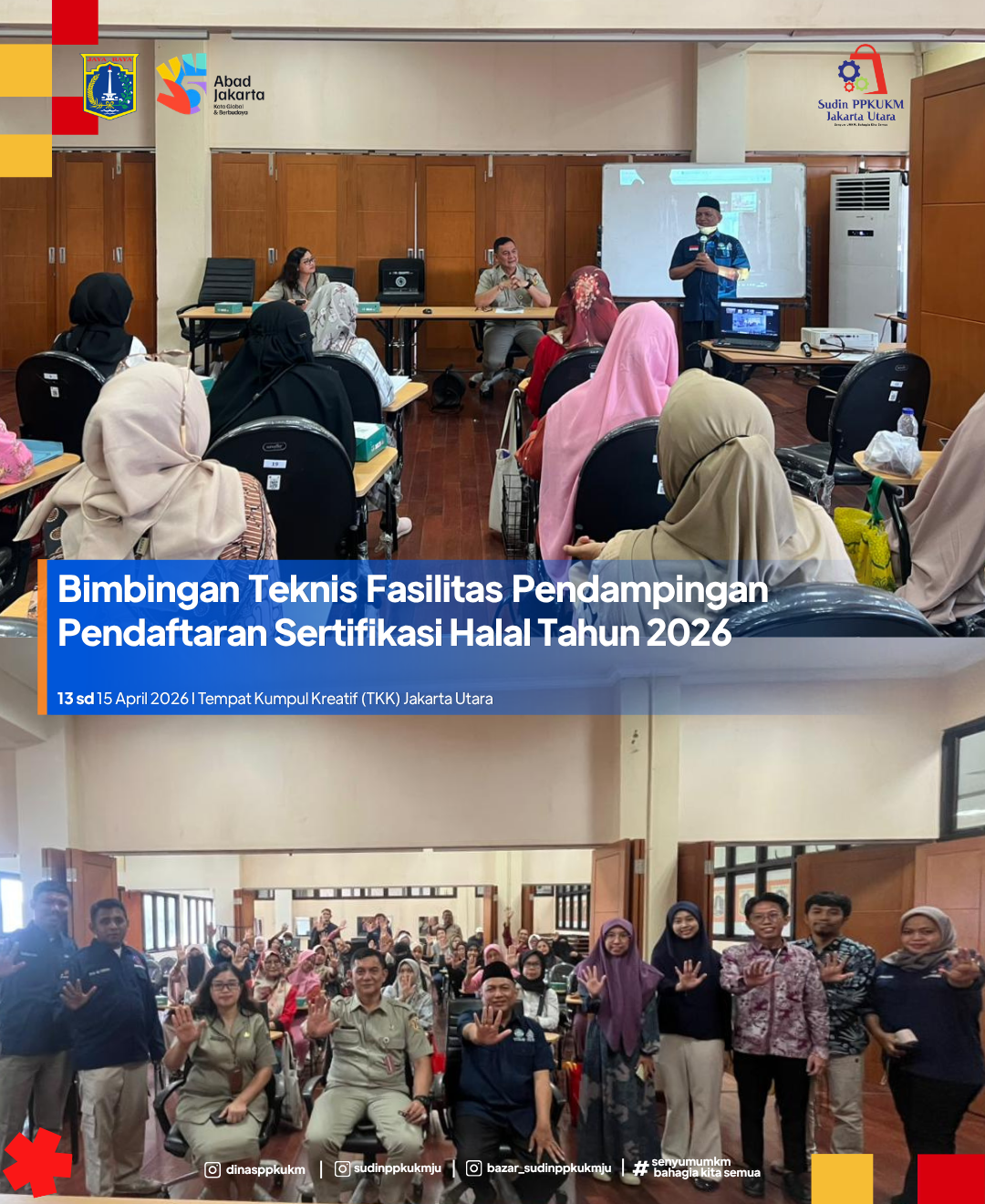 Bimbingan Teknis Fasilitas Pendampingan Pendaftaran Sertifikasi Halal Tahun 2026 3