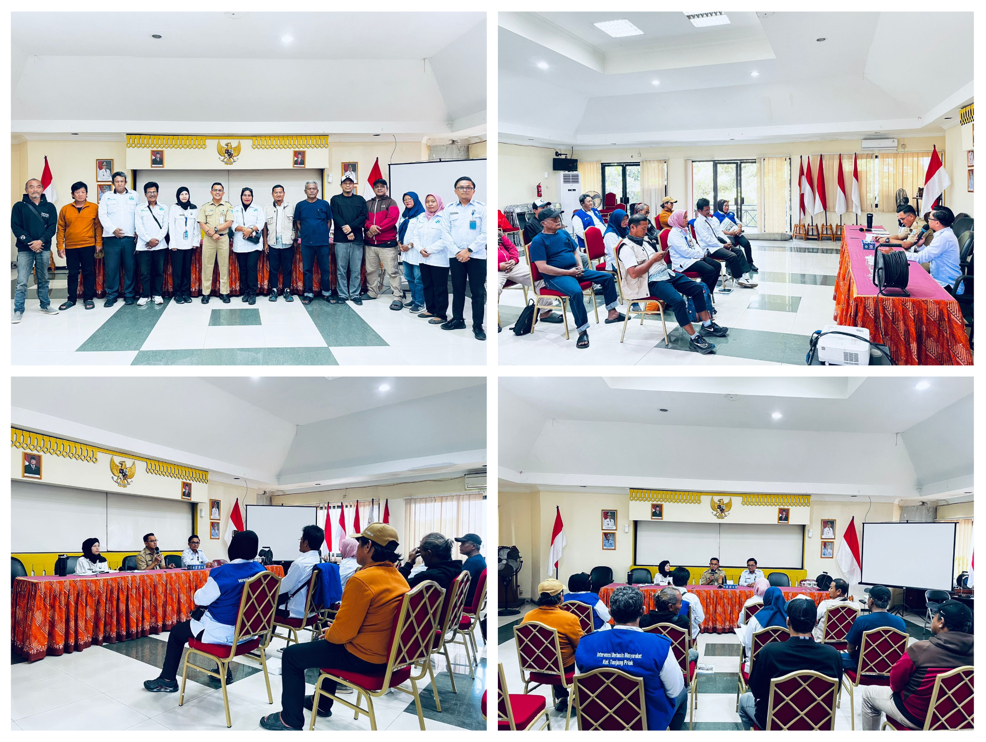 Rapat Tim Agen Pemulihan (AP) dari program Intervensi Berbasis Masyarakat (IBM) Kelurahan Tanjung Priok 5