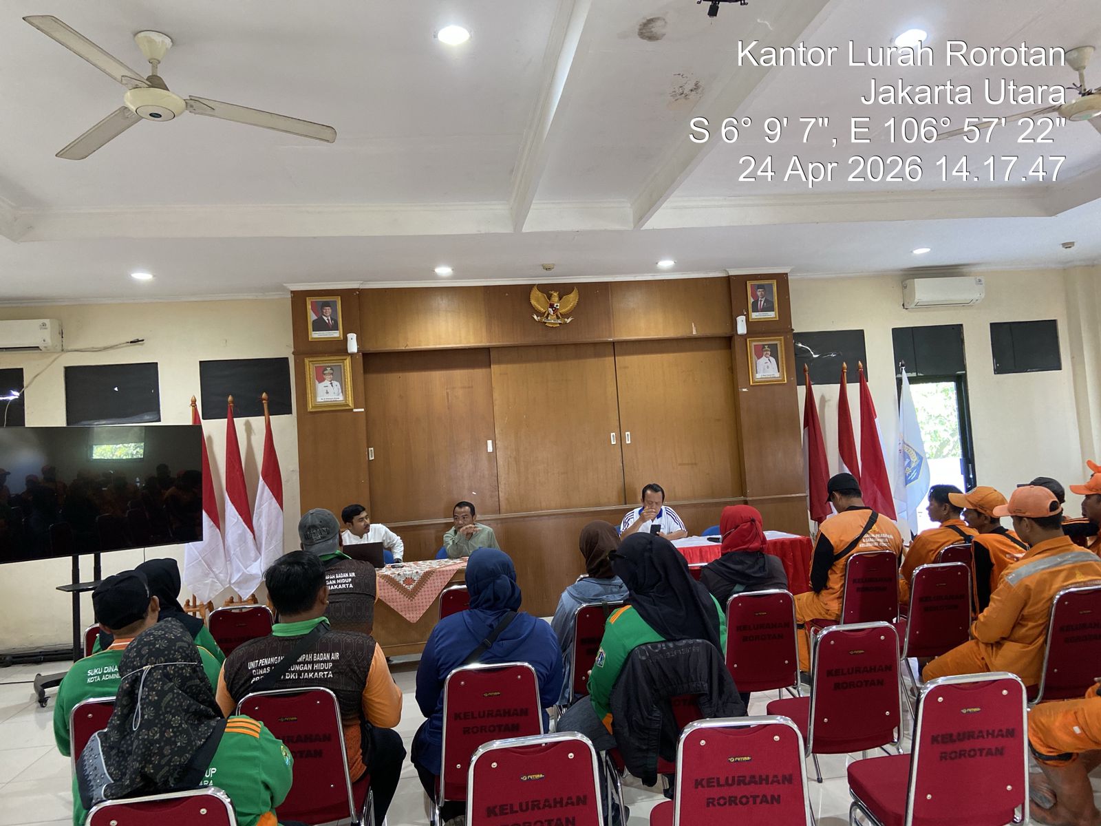 PENGARAHAN PENDAMPING LINGKUNGAN HIDUP JU DAN PPSU TERKAIT PEMILAHAN SAMPAH 2