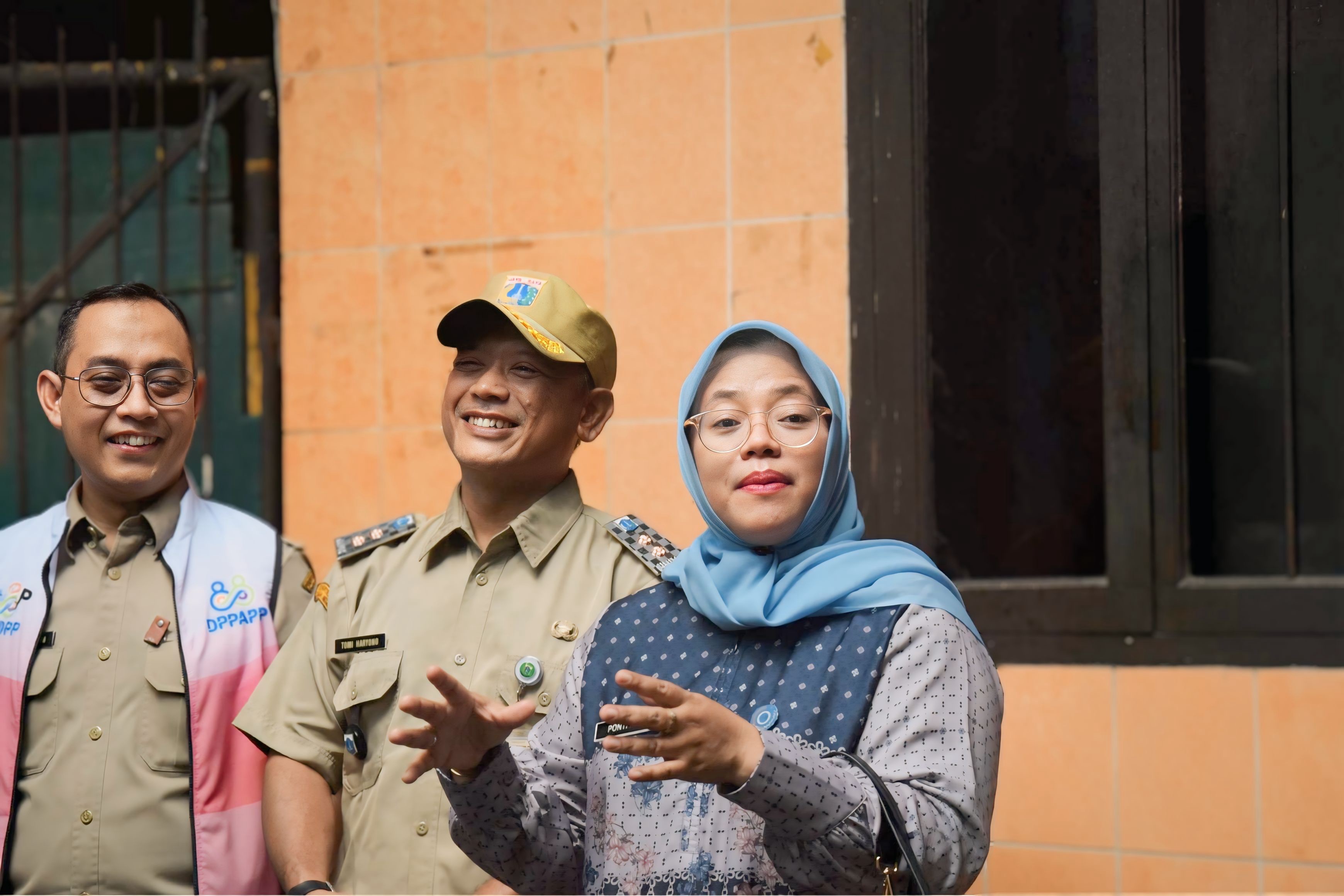 Sinergi Cegah Stunting, Jajaran Kelurahan Pejagalan Dampingi Kunjungan Kerja Wakil Wali Kota di RW 007 5