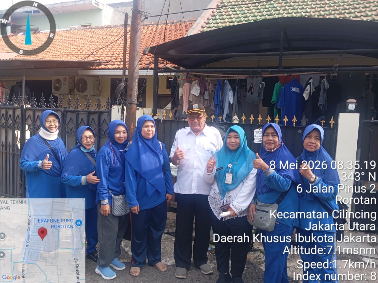 MONITORING PEMBERANTASAN SARANG NYAMUK RW. 02 PERUMAHAN GREEN GARDEN 2