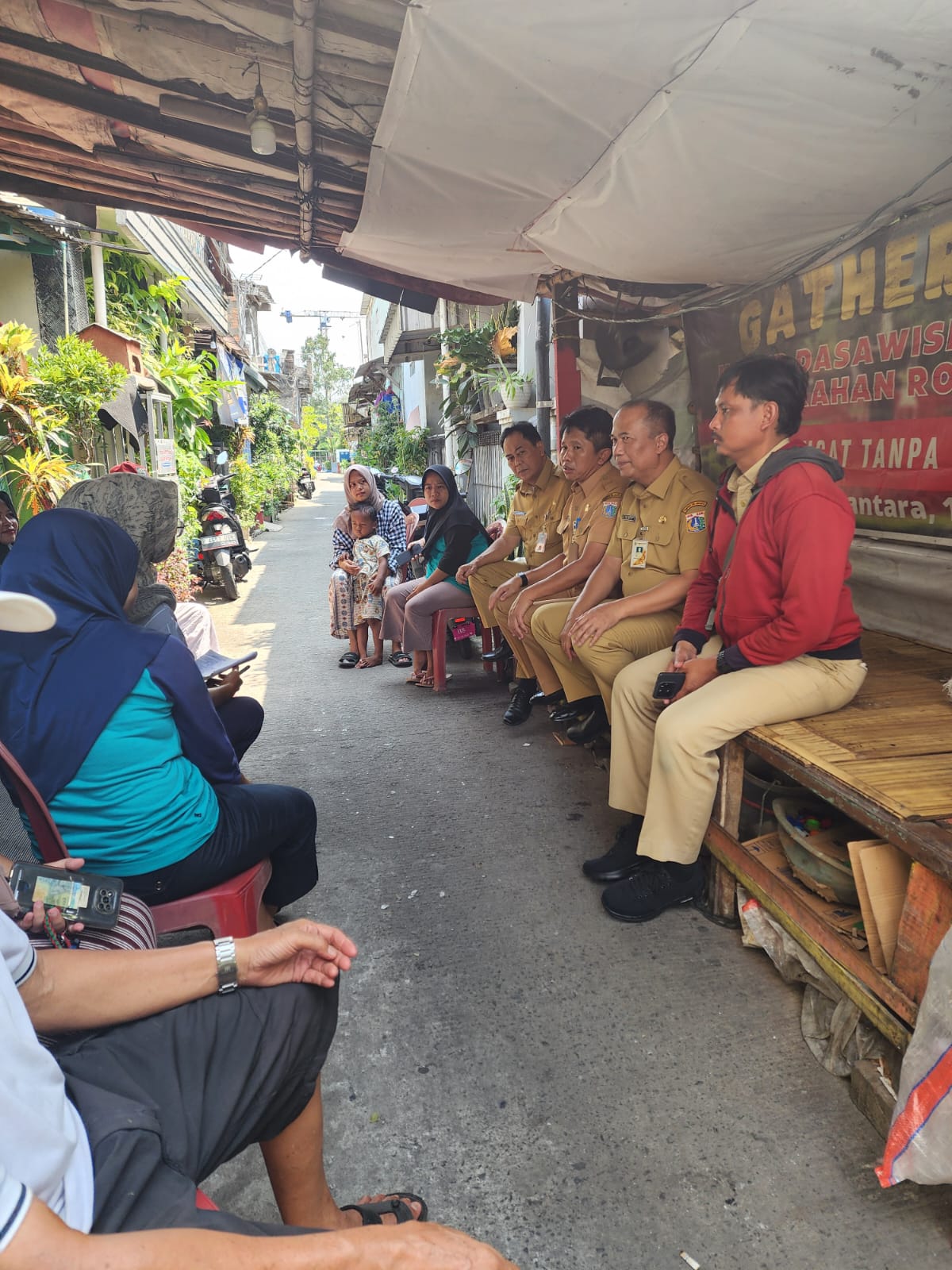 MONITORING ASEKBANG WALIKOTA JAKARTA UTARA TERKAIT PEMILAHAN SAMPAH 1
