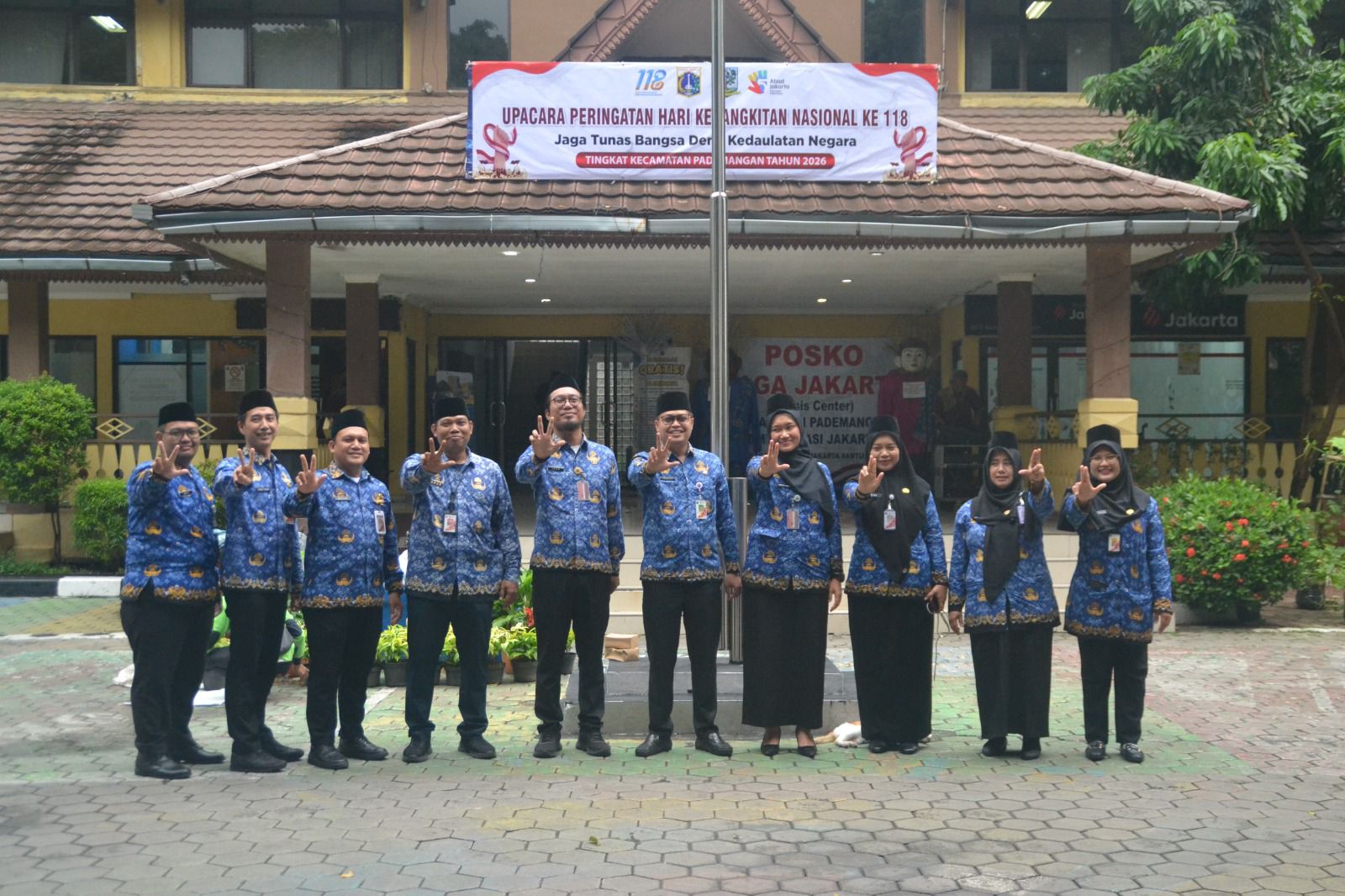 Upacara Hari Kebangkitan Nasional Tahun 2026 Digelar di Kecamatan Pademangan 7