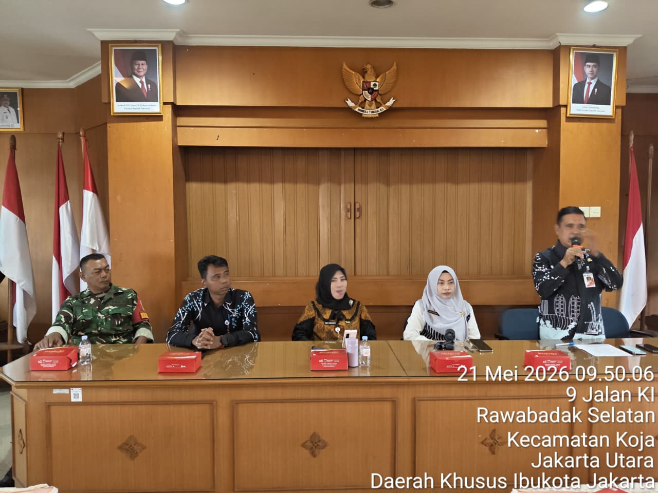 Pembukaan Sosialisasi Kampung TBC Jakarta Utara di Kelurahan Rawa Badak Selatan 6