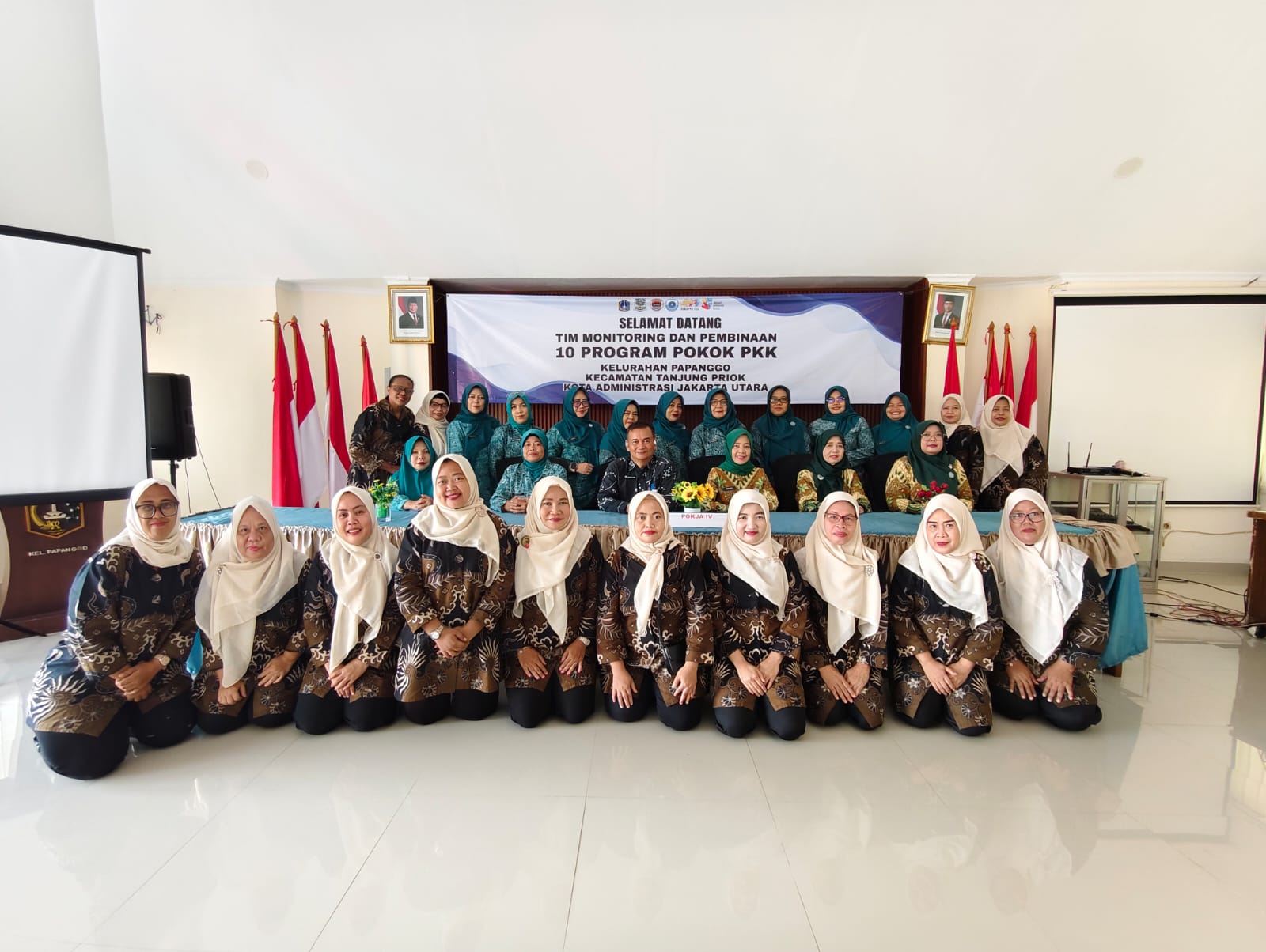 Kelurahan Papanggo Terima Kunjungan Tim Monitoring dan Pembinaan 10 Program Pokok PKK 4