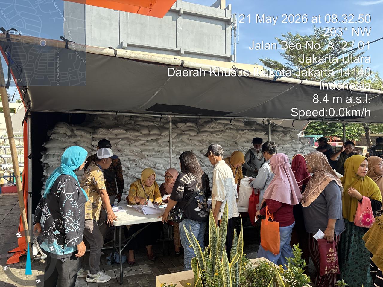 Optimalkan Pelayanan, Kelurahan Sukapura Salurkan Bantuan Pangan BNPT Kepada Warga 2