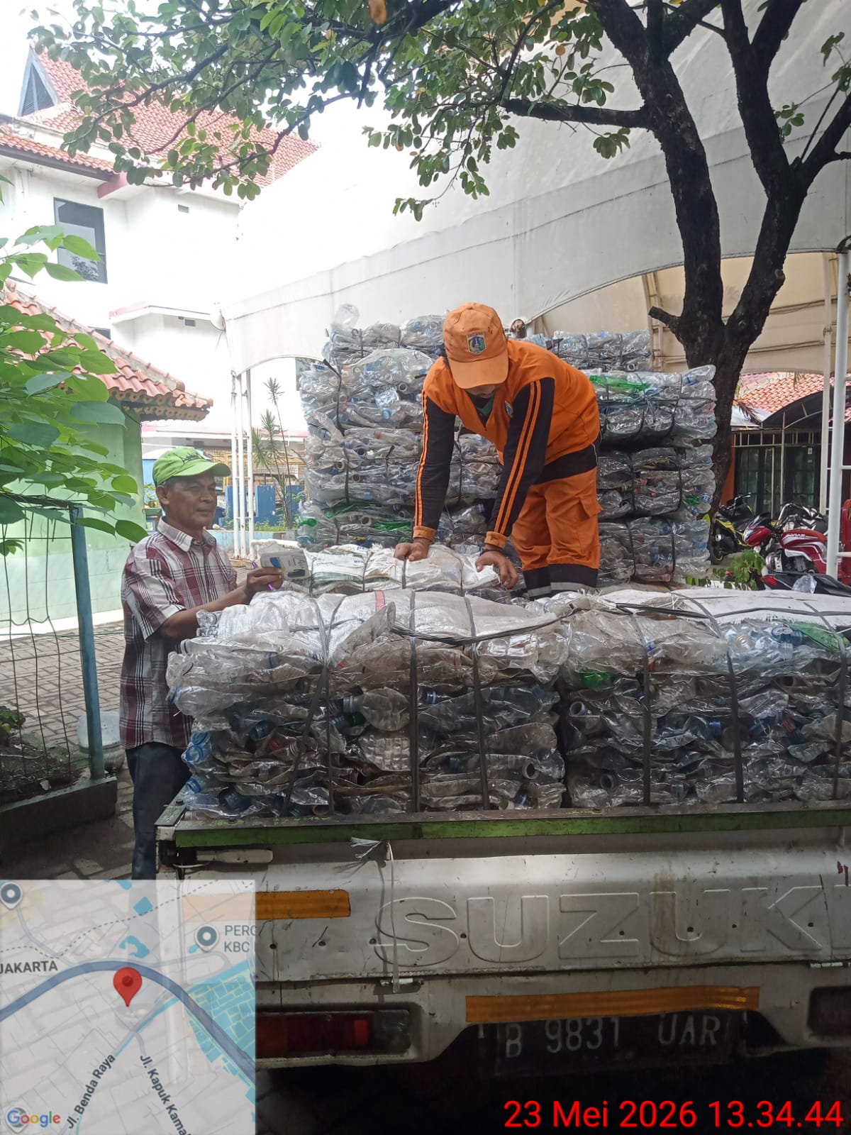 PPSU Kamal Muara Perkuat Gerakan Pilah Sampah Melalui Pengangkutan Sampah Terpilah 4