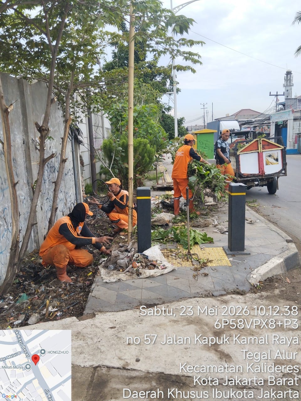 PPSU Kamal Muara Perindah Lingkungan, Penataan Taman dan Pengangkutan Sampah Perkuat Kebersihan Wilayah 6