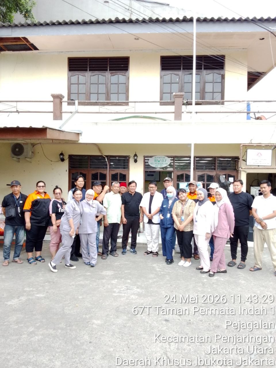 Kelurahan Pejagalan Monitoring Pelaksanaan CKG di RW 07 Taman Permata Indah 4
