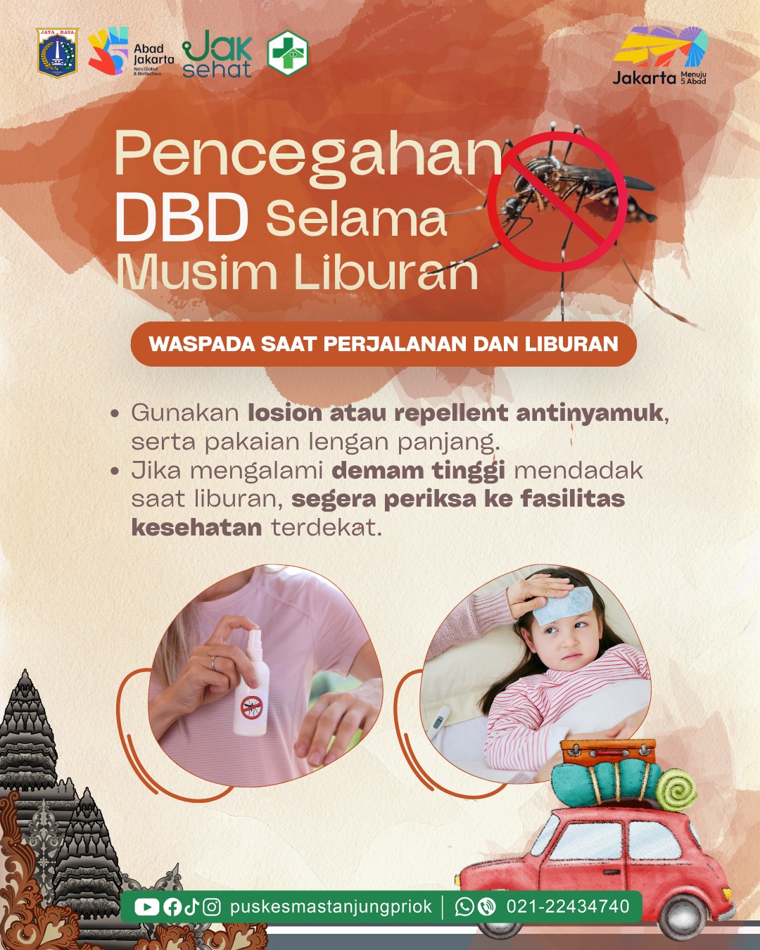 Antisipasi Lonjakan Kasus, Pemkot Jakarta Utara Gencarkan Pencegahan DBD Selama Musim Liburan 2