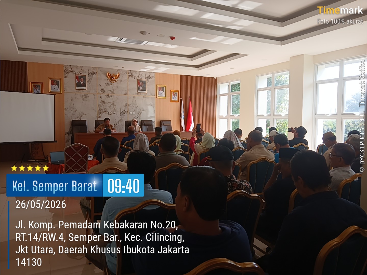 Rapat Koordinasi Kewilayahan, P4GN, dan Sosialisasi Kebijakan Baru PBB-P2 Tahun 2026 di Kelurahan Semper Barat 4