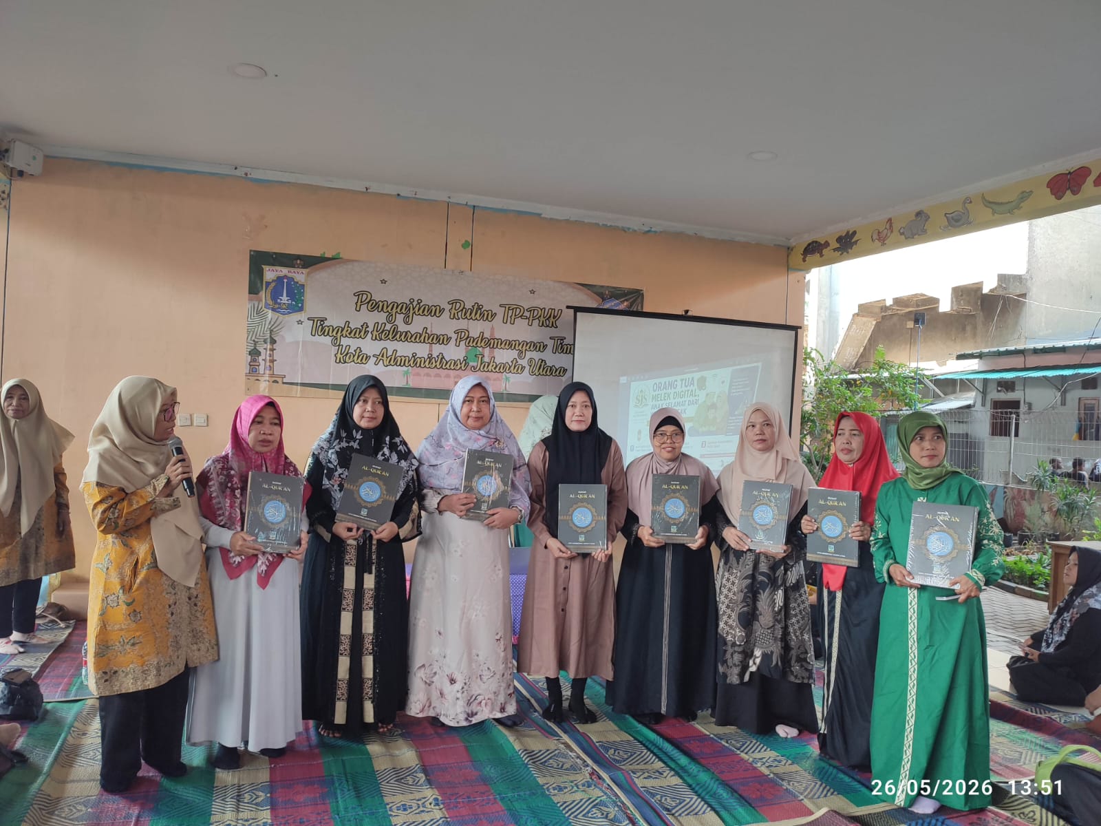 Kegiatan Pengajian PKK Kelurahan Pademangan Timur 7