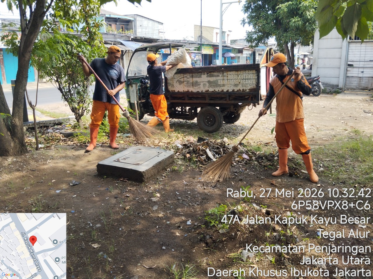 Respons Cepat PPSU Kamal Muara Tindaklanjuti Aduan Warga, Taman RW 01 Kembali Bersih dan Tertata 6