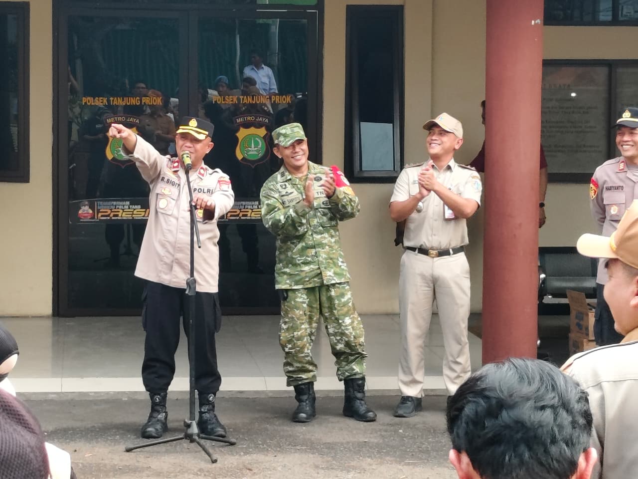 Apel Kesiapan Malam Takbir Iduladha 1447 H di Polsek Tanjung Priok Perkuat Sinergi Pengamanan Wilayah 7