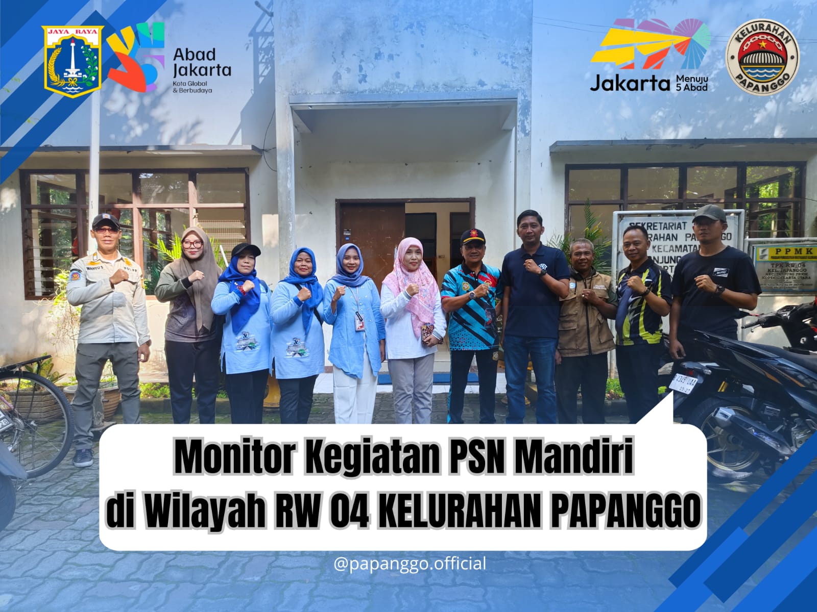 Kelurahan Papanggo Gelar PSN Mandiri di RW 04 untuk Cegah Penyebaran DBD 8