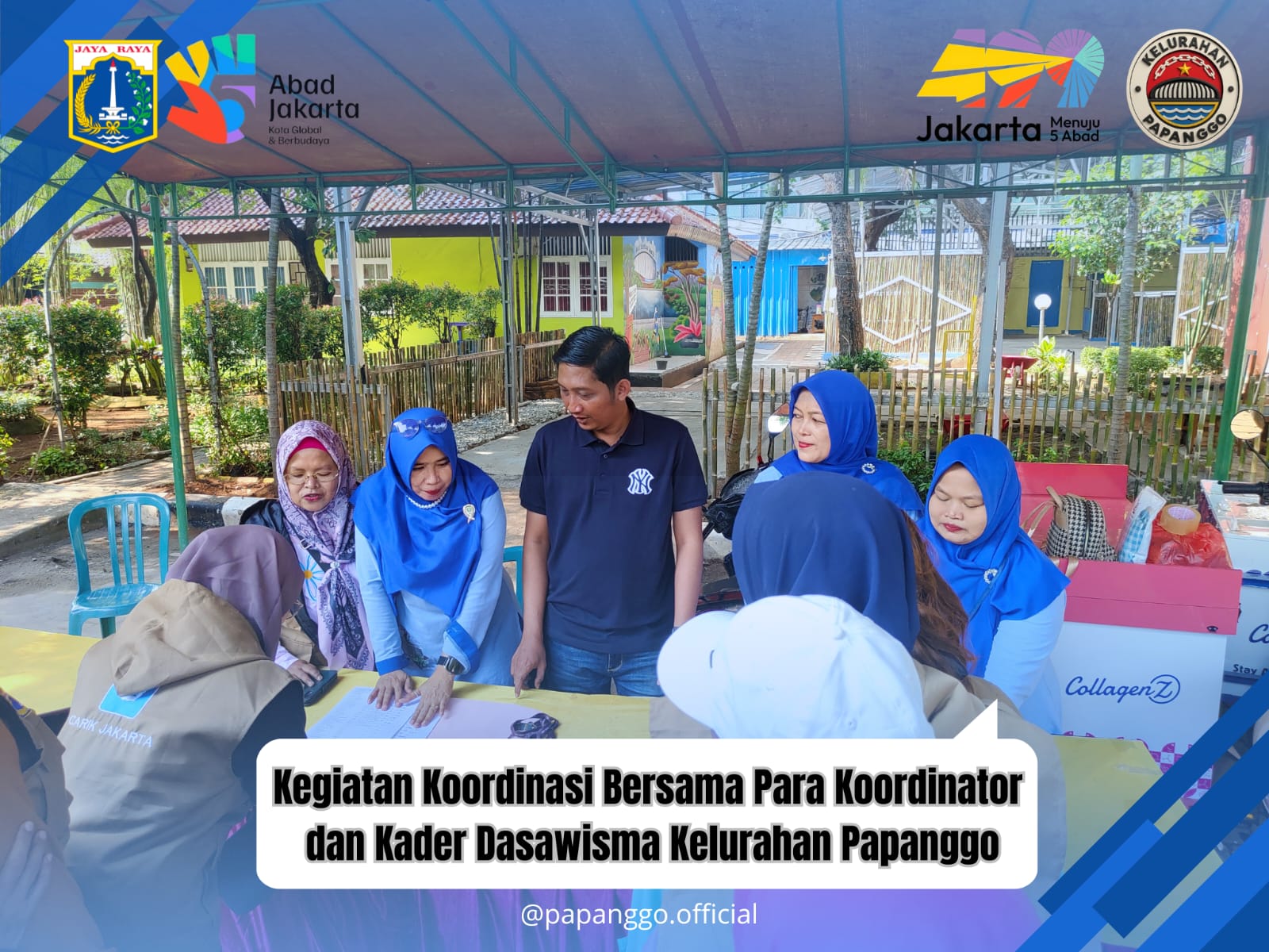 Kelurahan Papanggo Perkuat Koordinasi Dasawisma dan Tertib Administrasi Kader 8