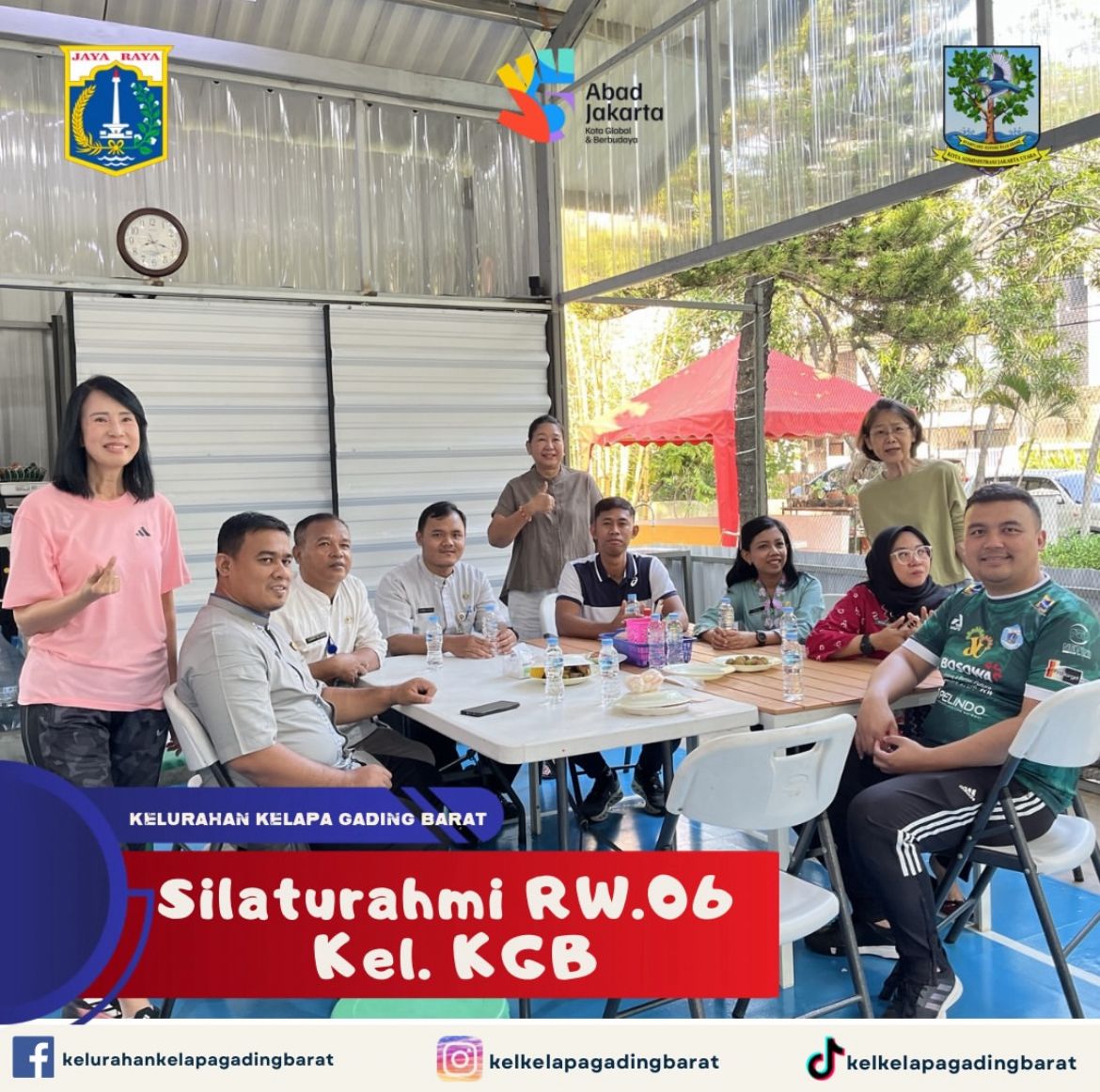 Silaturahmi dengan RW.06 Kelurahan Kelapa Gading Barat 1