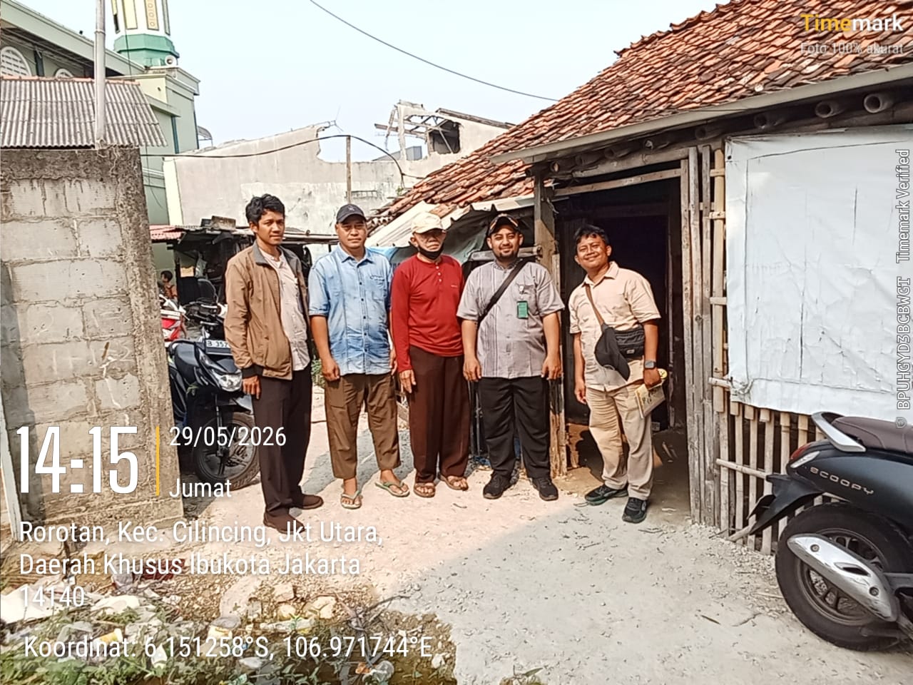 SURVEI BEDAH RUMAH BERSAMA BAZIS/BAZNAS DI RW. 09 2
