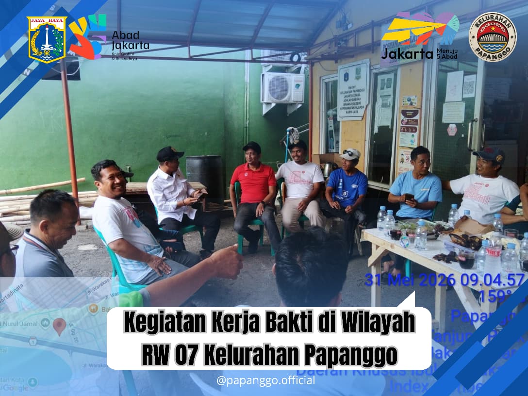 Kerja Bakti RW 07 Papanggo Perkuat Semangat Gotong Royong dan Kepedulian Lingkungan 10