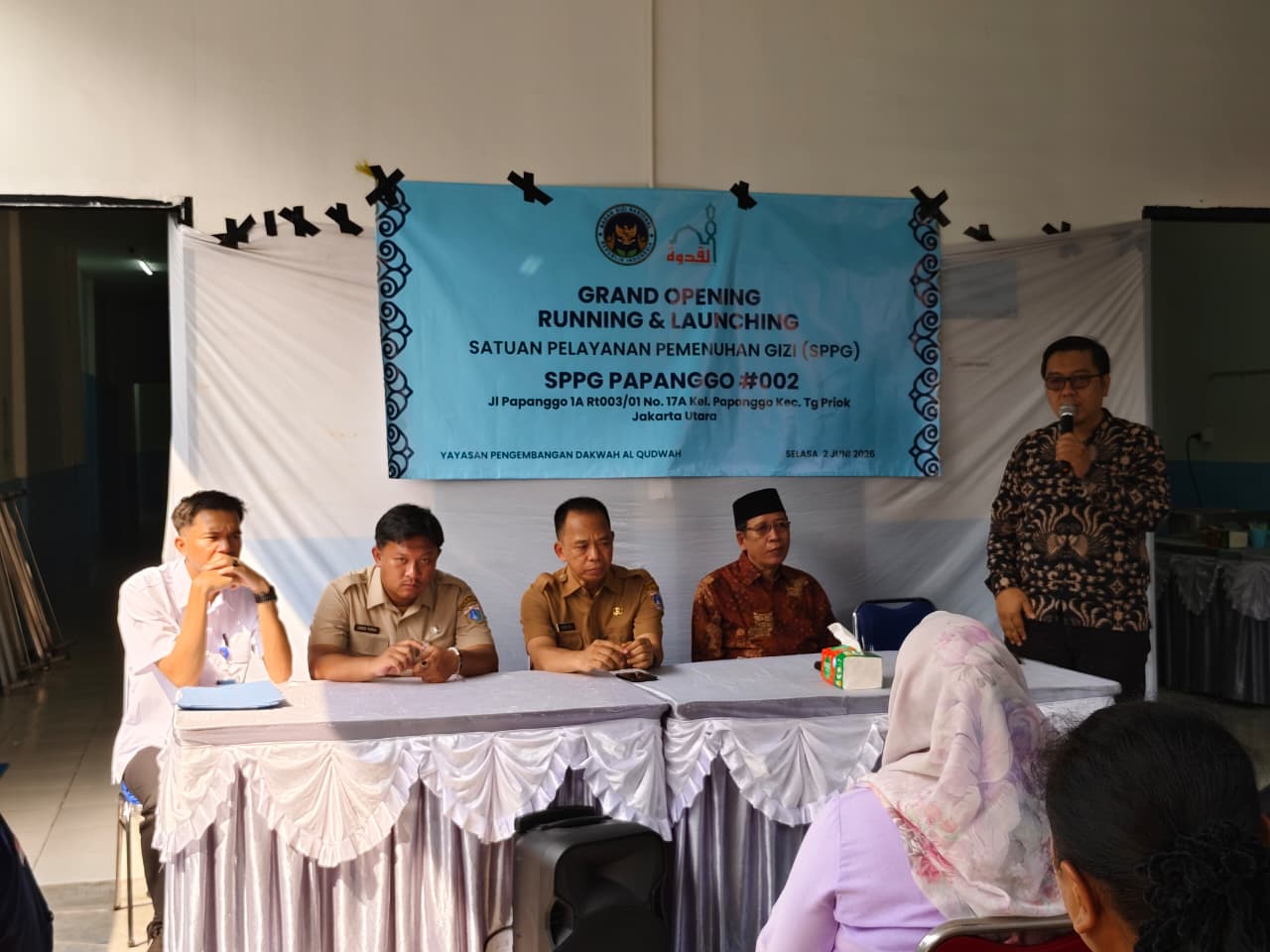 Grand Opening dan Launching SPPG Papanggo Dukung Penguatan Pelayanan bagi Masyarakat 8