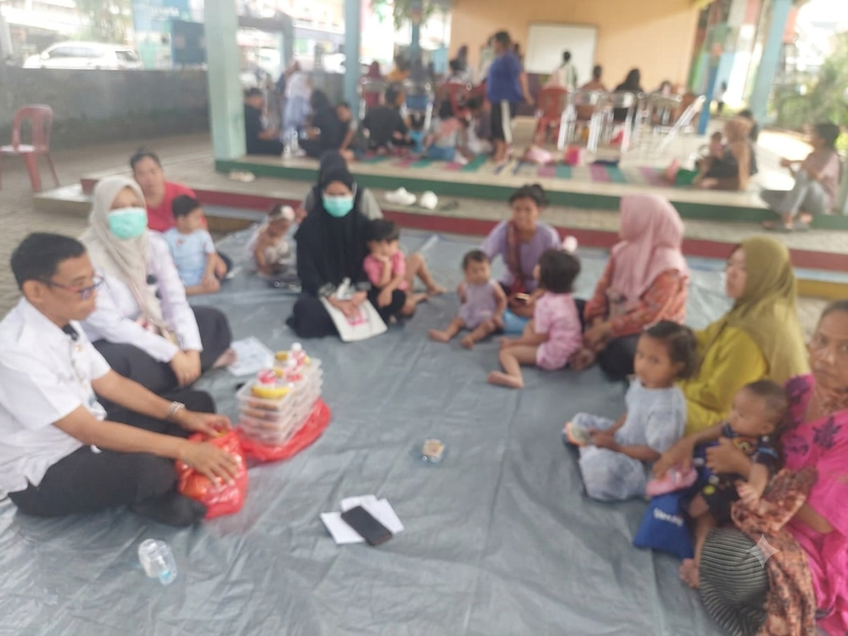 Pendistribusian PMT di RPTRA Patimura 4