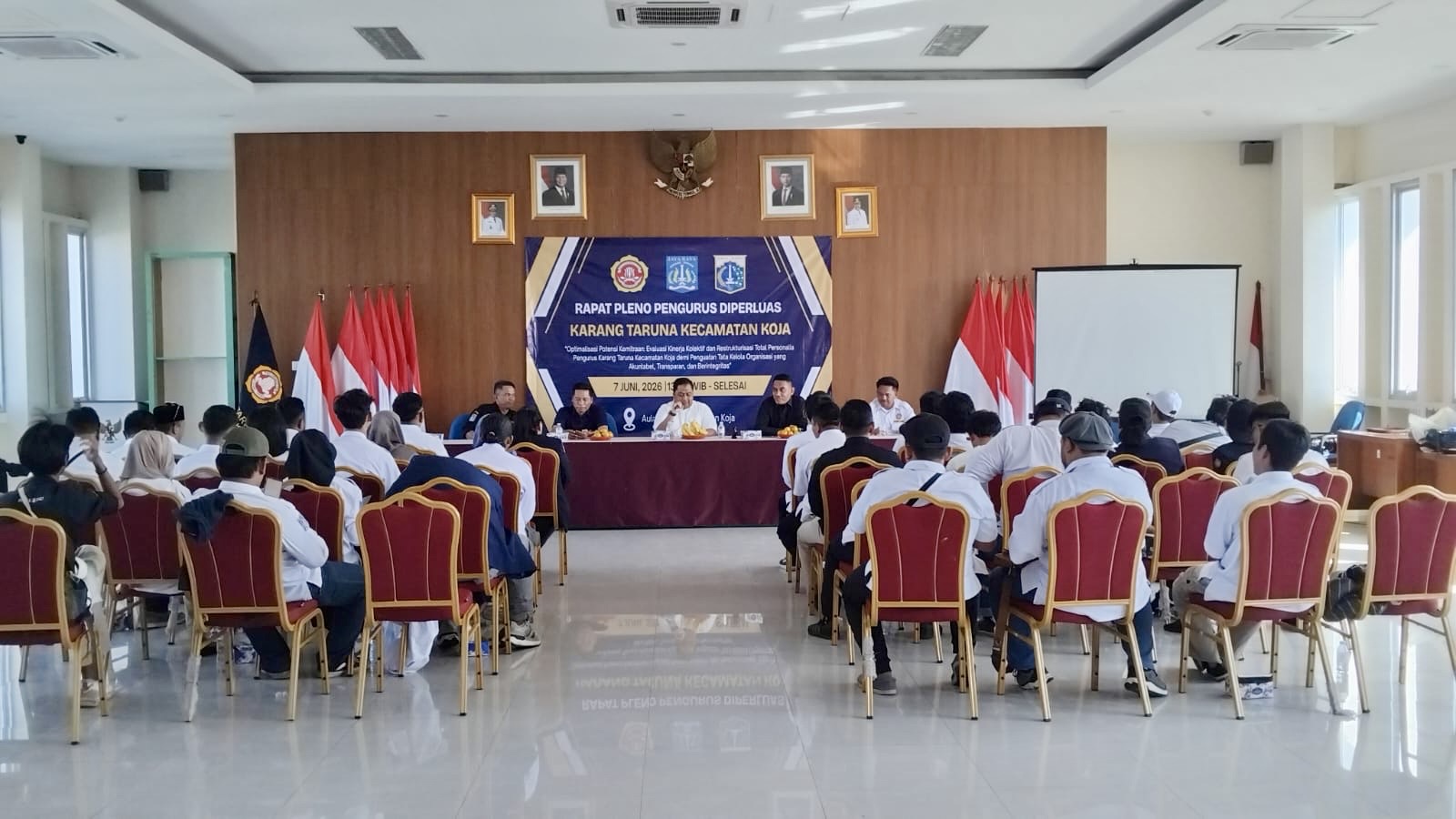 Rapat Pleno Pengurus Kecamatan Koja 3
