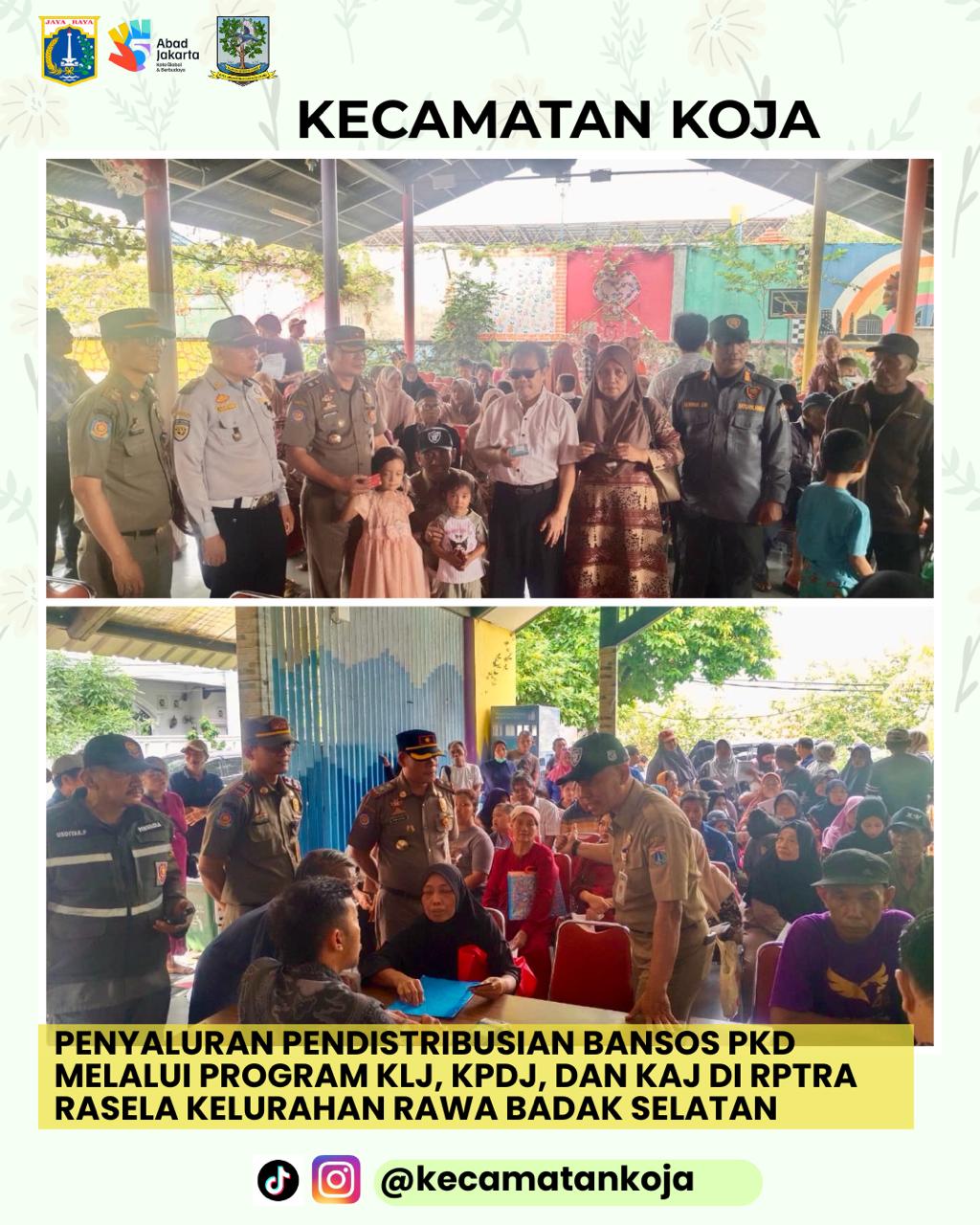Penyaluran Pendistribusian Bansos PKD 4