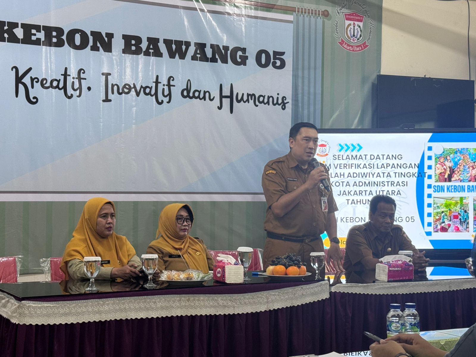 Verifikasi Lapangan Tim Adiwiyata di SDN Kebon Bawang 05 1